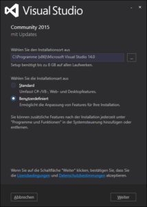 VS-Setup 1